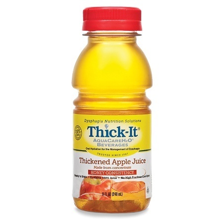 THICK IT CLEAR ADVANTAGE Thick-It Thickened Apple Juice 8 oz. Bottle, PK24 B457-L9044